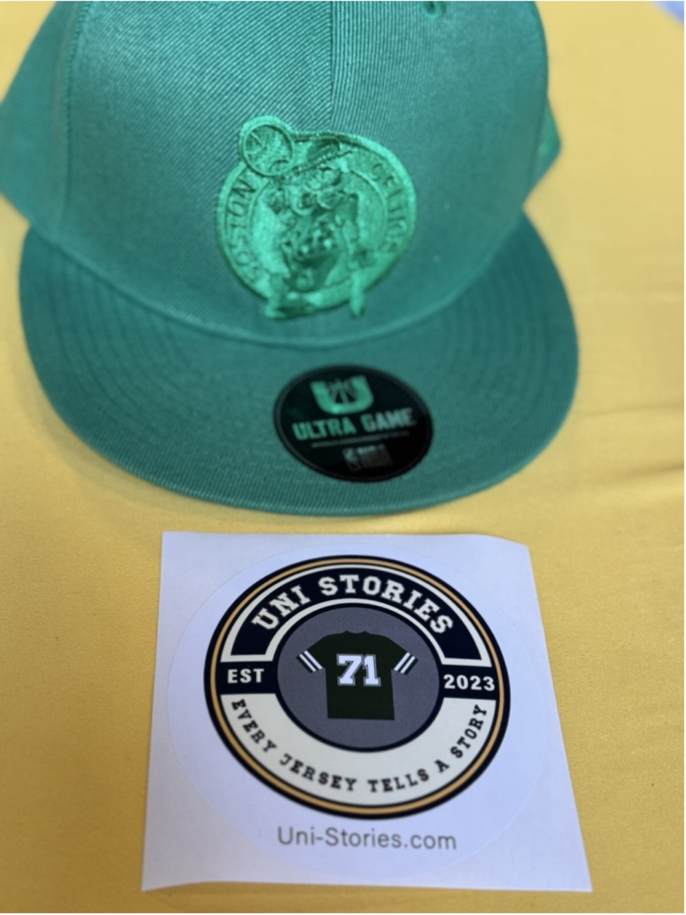 Boston Celtics Ultra Game Snapback hat Green NEW WITH TAGS
